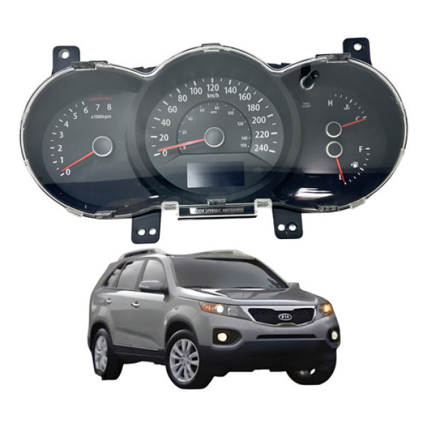 Painel Instrumento Kia Sorento 2.4 Gasolina 2010 2014 Preto