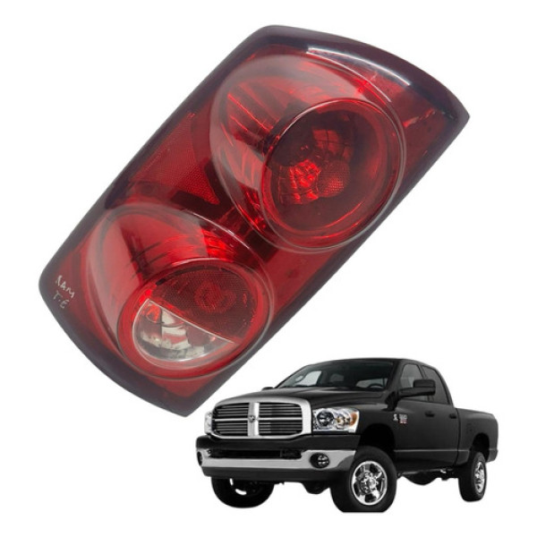Lanterna Traseira Esquerda Dodge Ram 2500 2007 2010 C/detalh