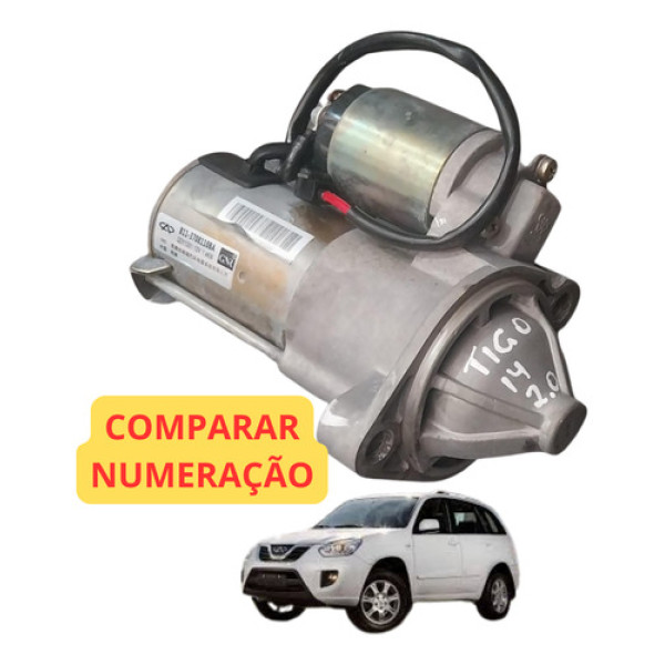 Motor Partida Arranque Tiggo 2.0 2014 2015 B11-3708110ba