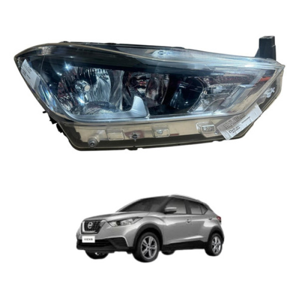 Farol Direito Sem Led Nissan Kicks 2017 2018 2019 2020 2021