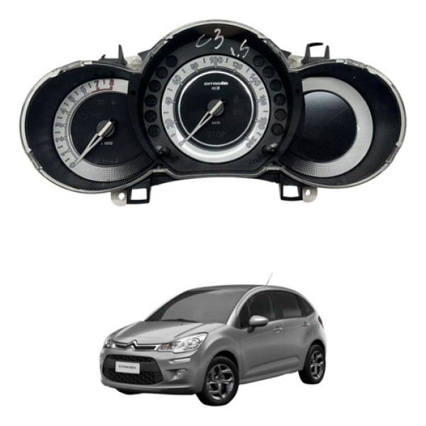 Painel De Instrumentos Citroen C3 1.5 2013 2014 2015 2016