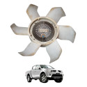 Polia Viscosa Com Hélice L200 Triton Dakar 3.5 V6 Flex