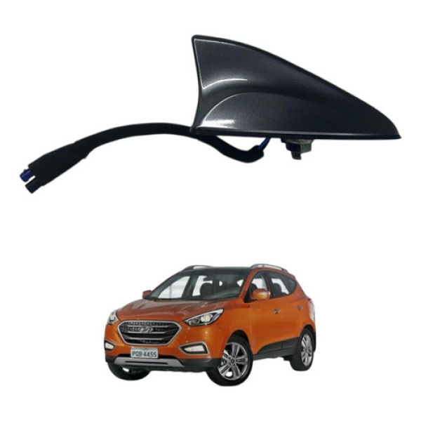 Antena Teto Shark Hyundai Ix35 2.0 2017 2022 Preto