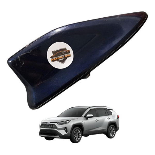Antena De Teto Toyota Rav4 2019 2020 2021 2022 2023 Azul-escuro