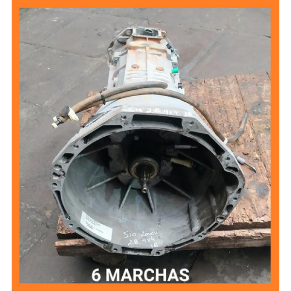 Caixa De Câmbio Manual Chevrolet S10 2.8 4x4 200cv