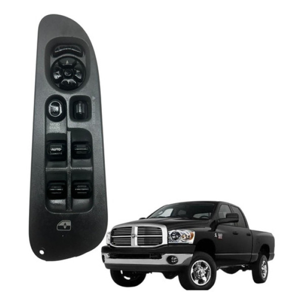 Botão Vidro Elétrico Dodge Ram 2500 2007 2010 39754d