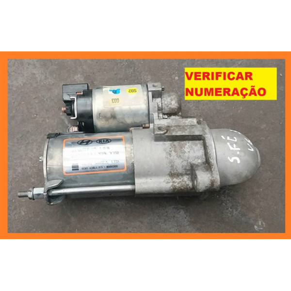 Motor Partida Arranque Santa Fe 3.5 V6