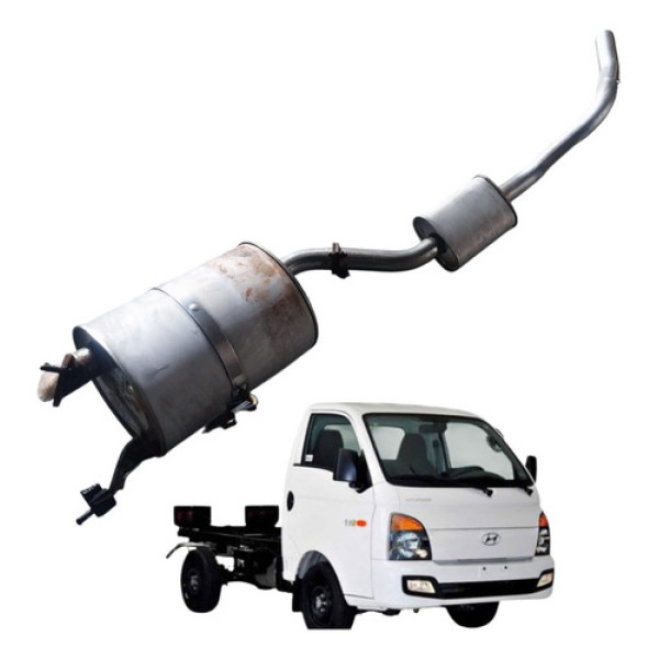 Escapamento Silencioso Hr 2.5 16v Diesel 2013 2021 Original