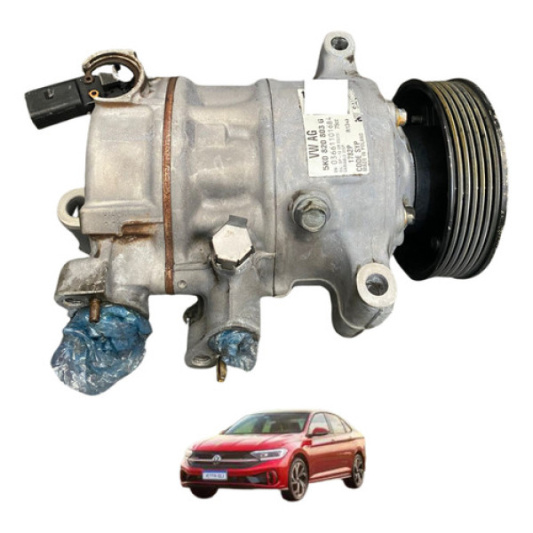 Compressor Ar Condicionado Volkswagen Jetta 1.4 2016 2017