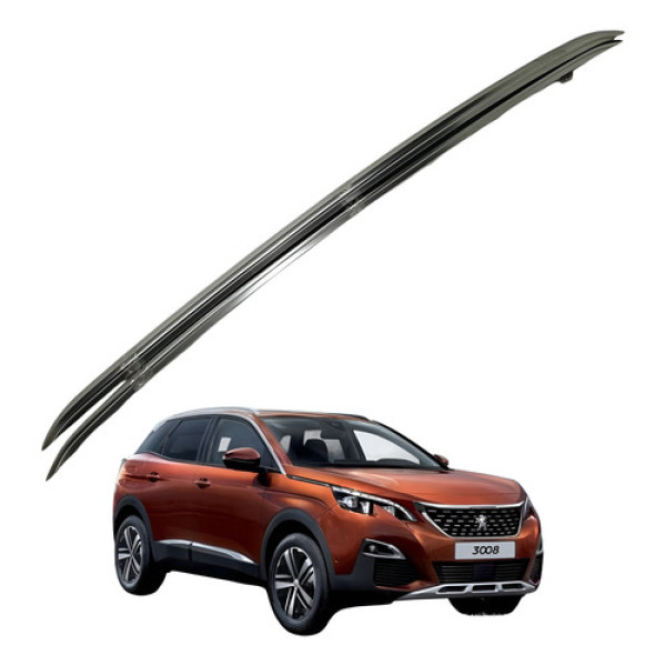 Par Rack Teto Longarina Peugeot 3008 2018 2021