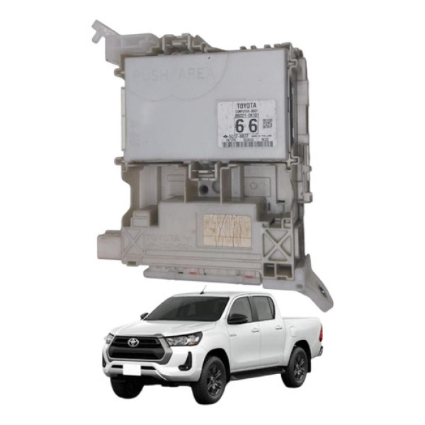Caixa Fusiveis Interna Bcm Toyota Hilux 2.8 2018 Manual