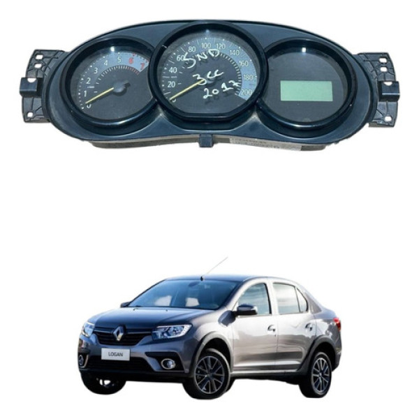 Painel Instrumentos Renault Logan Sandero 1.0 2014 2019