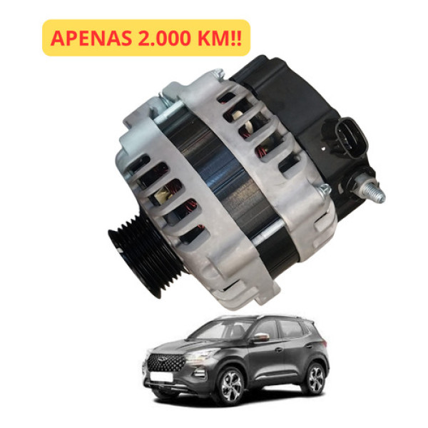 Alternador Tiggo 5x 1.5 2024 2025 Com Apenas 2.000 Km