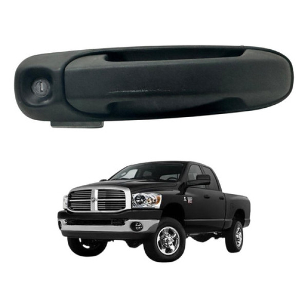 Maçaneta Externa Dianteira Esquerda Dodge Ram 2500 2007 2010