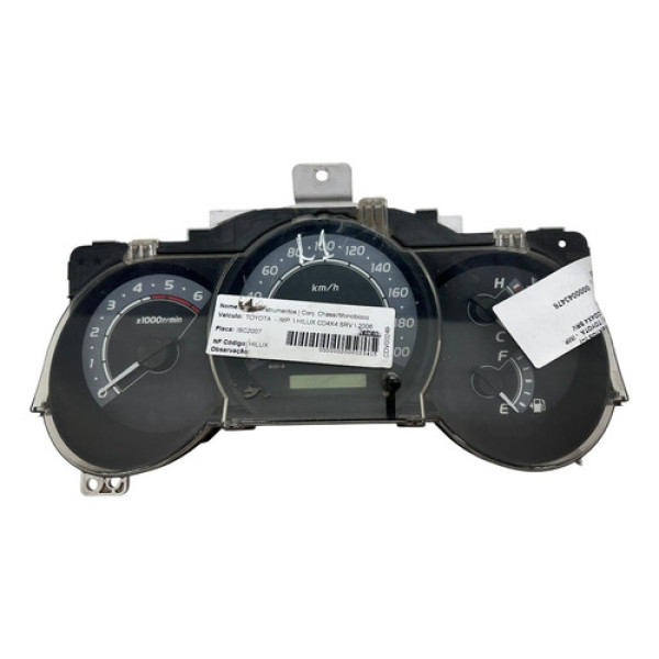 Painel Instrumento Toyota Hilux 2005 A 2011