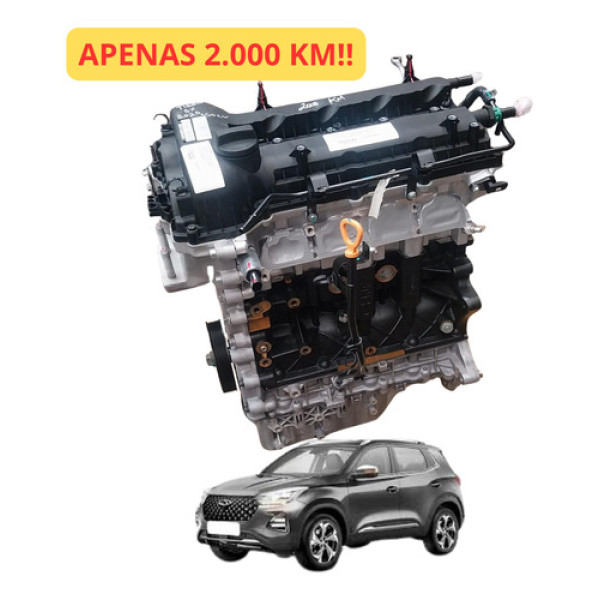 Motor Parcial Tiggo 5x 1.5 Turbo 150cv Apenas 2.000 Km