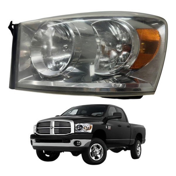 Farol Esquerdo Dodge Ram 2500 2007 2010