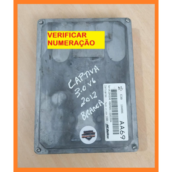 Módulo Injeção Chevrolet Captiva 3.0 V6 2011 2012