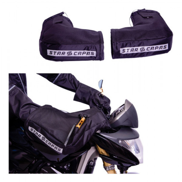 Polaina Impermeável Protetor De Guidão De Moto