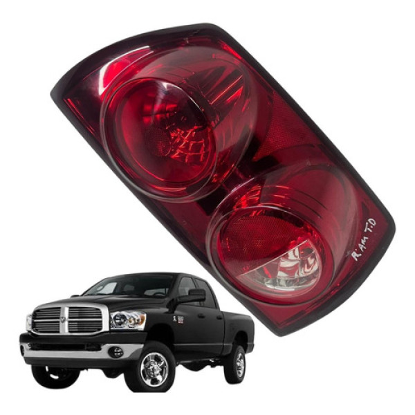 Lanterna Traseira Direita Dodge Ram 2500 2007 2010
