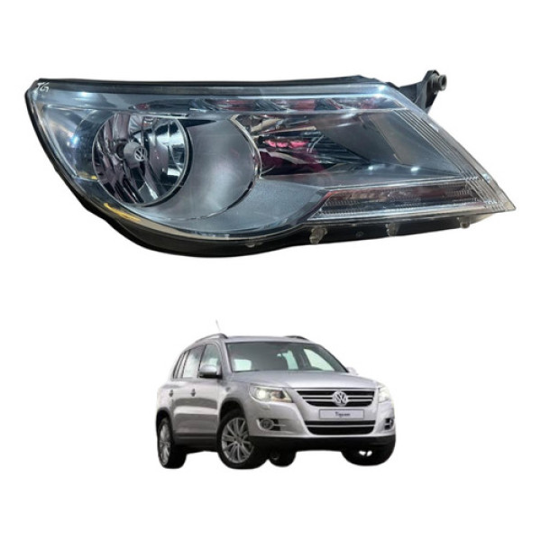 Farol Direito Volkswagen Tiguan 2008 2009 2010 2011