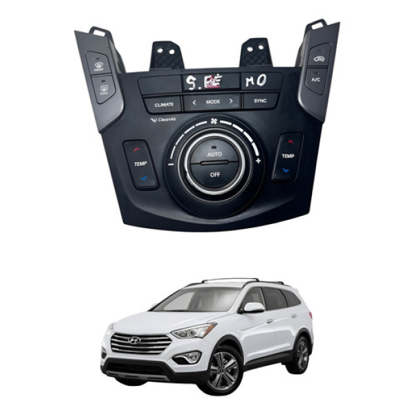 Comando De Ar Condicionado Hyundai Santa Fé 2.4 2013 2018
