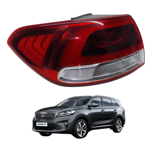 Lanterna Traseira Esquerda Sorento 2016 2018 Original Led