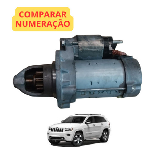 Motor Partida Arranque Grand Cherokee 3.6 V6 2015 A 2020