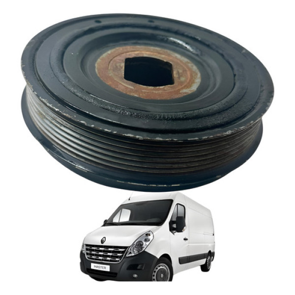 Polia Vira Brequim Renault Master 2.3 16v 2014 2021