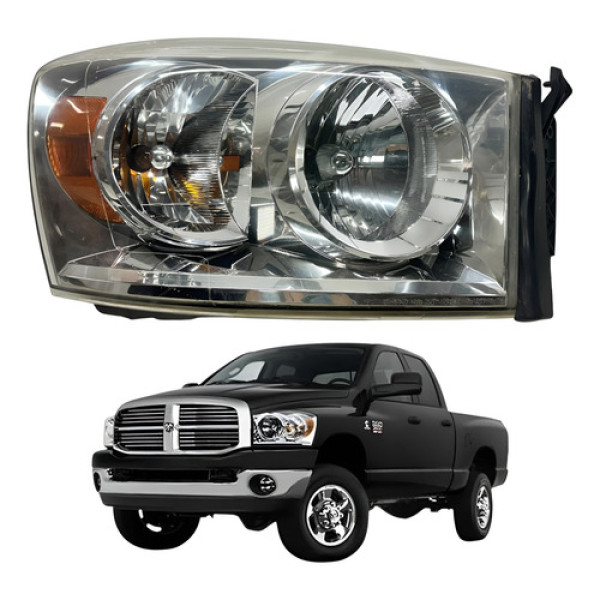 Farol Esquerdo Dodge Ram 2500 2007 2010