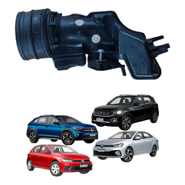 Mangueira Aspiração Turbina Polo Virtus T-cross Nivus 1.0 Preto