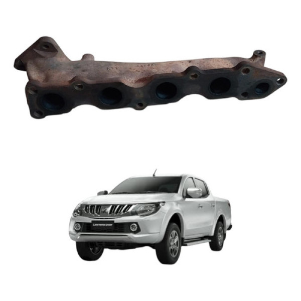 Coletor Escape Mitsubishi L200 Triton 2.4 Diesel 2017 2023