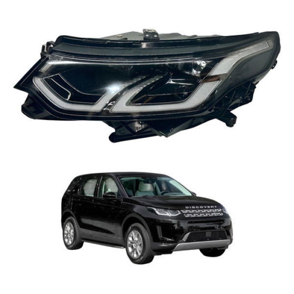 Farol Esquerdo Discovery Sport 2020 2021 2022 Led C Modulo