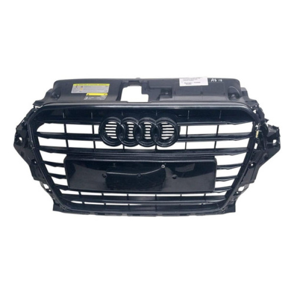 Grade Central Parachoque Audi A3 2012 2016 Com Detalhe