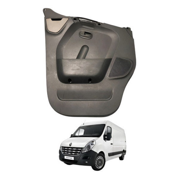 Forro De Porta Dianteiro Esquerdo Renault Master 2014 2022