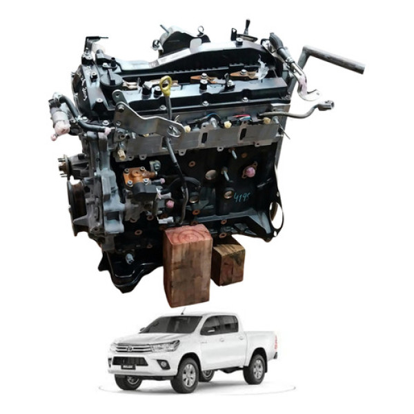 Motor Parcial Toyota Hilux 2.8 177cv 2017/ 2018/ 2019/ 2020