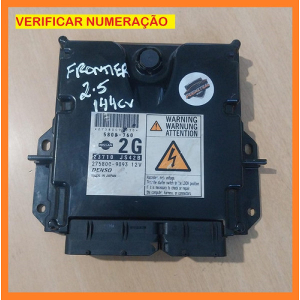 Módulo Injeção Frontier 2.5 Manual 144cv 2011