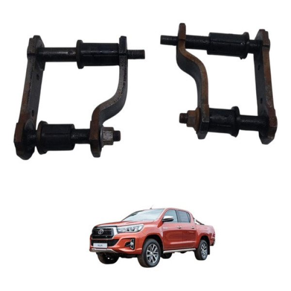 Suporte Jumelo Feixe Molas Traseiras Toyota Hilux 2.8