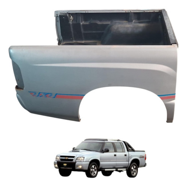 Caçamba Chevrolet S10 Cab Dupla 2003 2011
