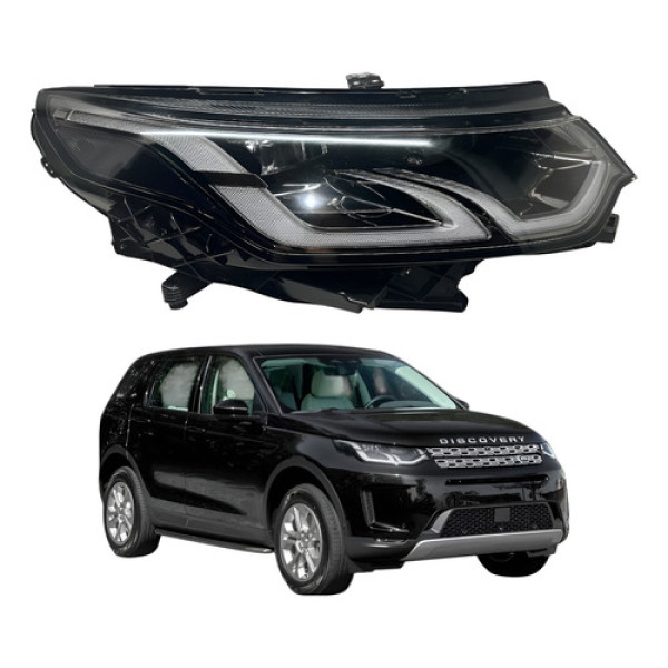 Farol Direito Discovery Sport 2020 2021 2022 Led Com Modulo