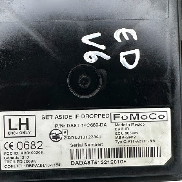 Módulo Estacionamento Ford Edge L.h Da8t-14c689-da Preto