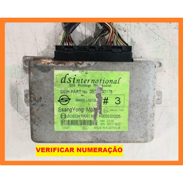 Módulo Câmbio Tcu New Actyon Sports 2.0 Diesel 2012